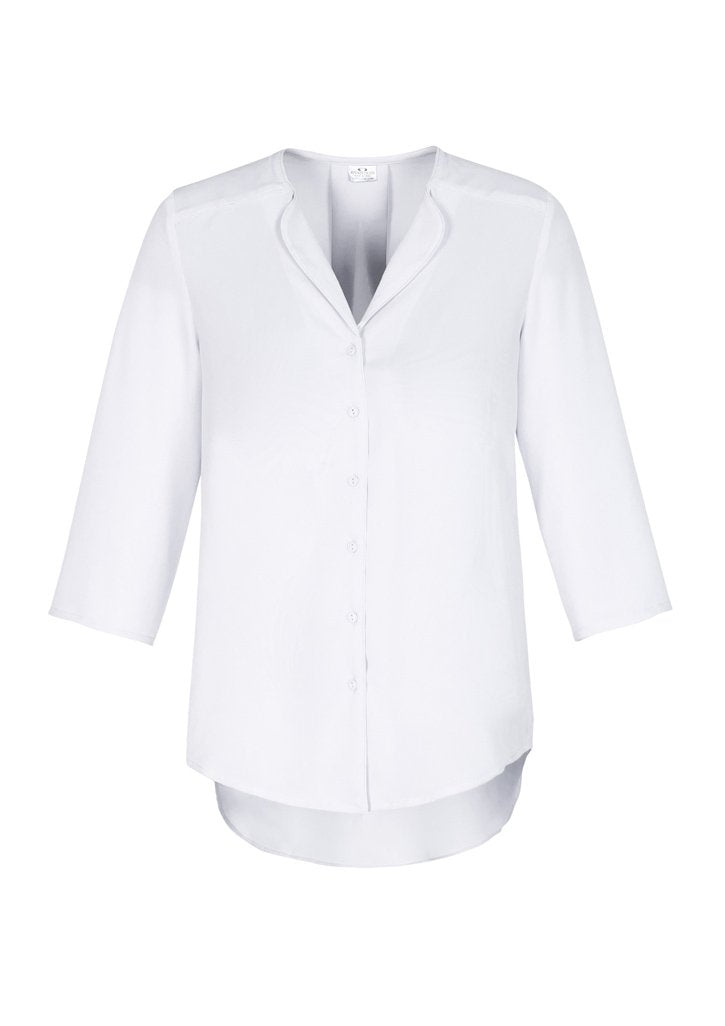 Biz Collection Lily Ladies Longline Blouse S015LT - Star Uniforms Australia