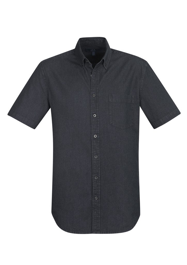 Biz Collection Indie Mens Short Sleeve Shirt S017MS - Star Uniforms Australia