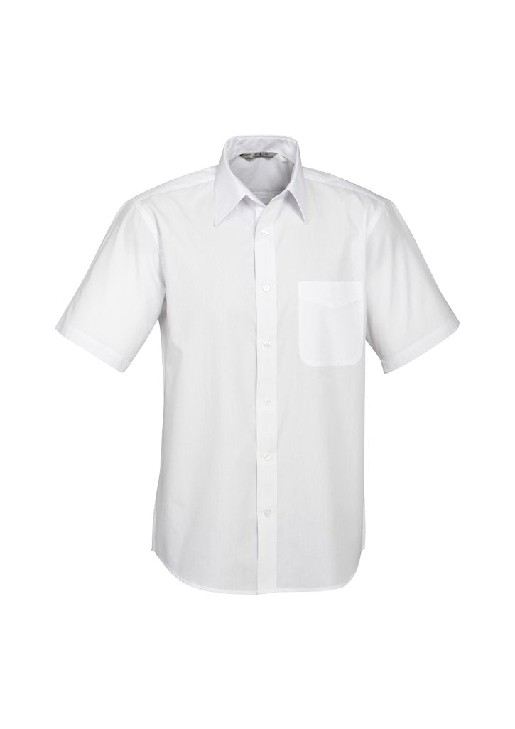 Biz Collection Mens Base Short Sleeve Shirt   S10512 - Star Uniforms Australia