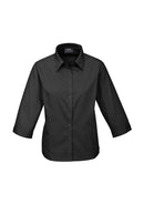 Biz Collection Ladies Base 3/4 Sleeve Shirt  S10521 - Star Uniforms Australia
