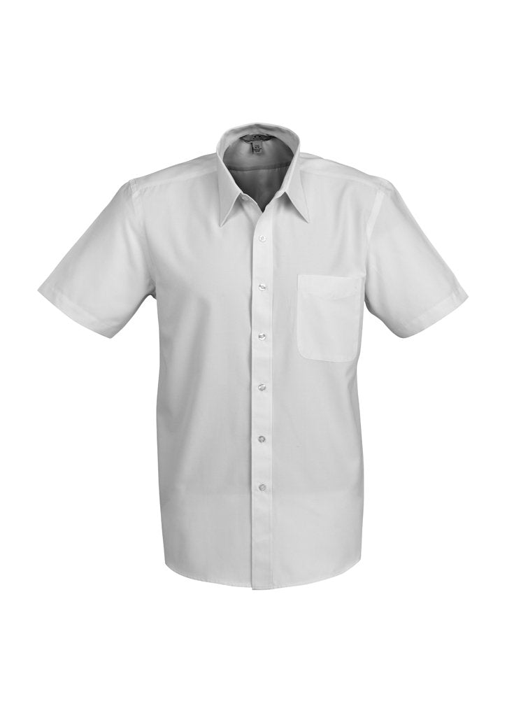 Biz Collection Mens Ambassador Short Sleeve Shirt   S251Ms - Star Uniforms Australia