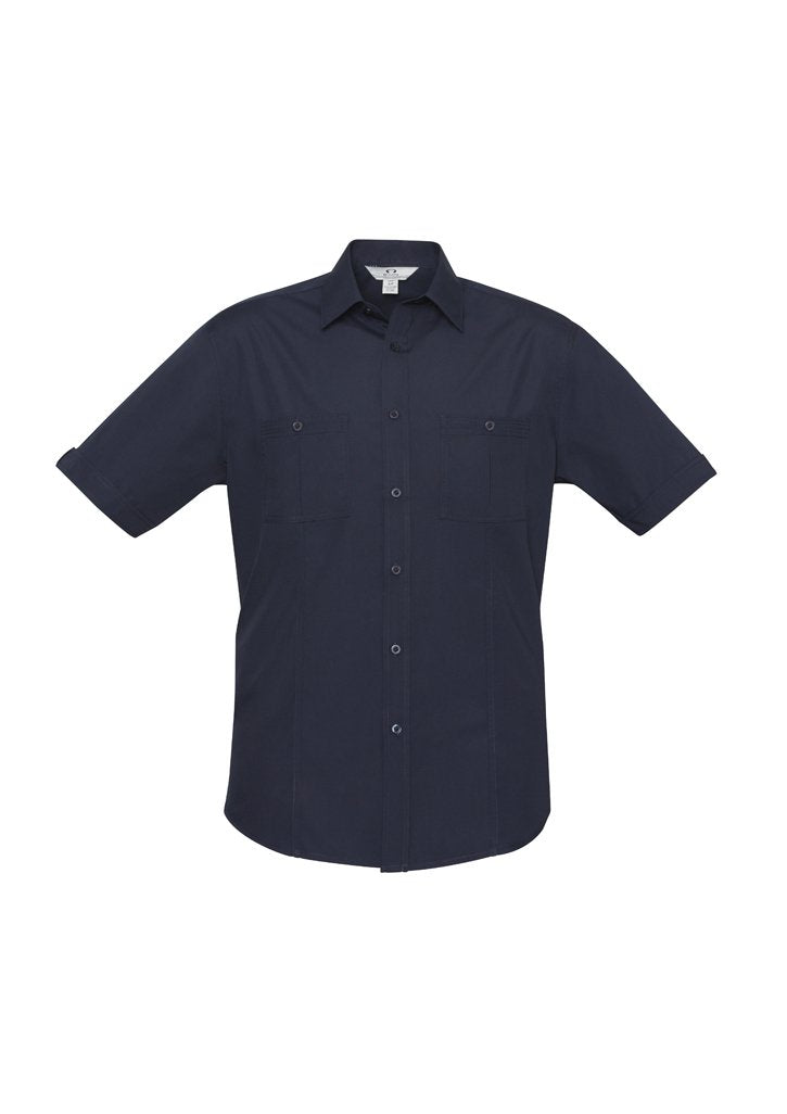 Biz Collection Mens Bondi Short Sleeve Shirt   S306Ms - Star Uniforms Australia