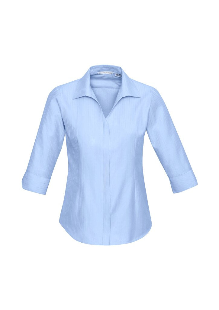 Biz Collection Ladies Preston 3/4 Sleeve Shirt  S312LT - Star Uniforms Australia
