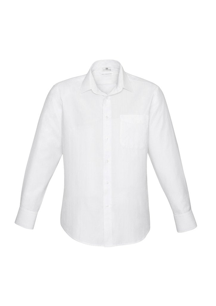 Biz Collection Mens Preston Long Sleeve Shirt   S312Ml - Star Uniforms Australia