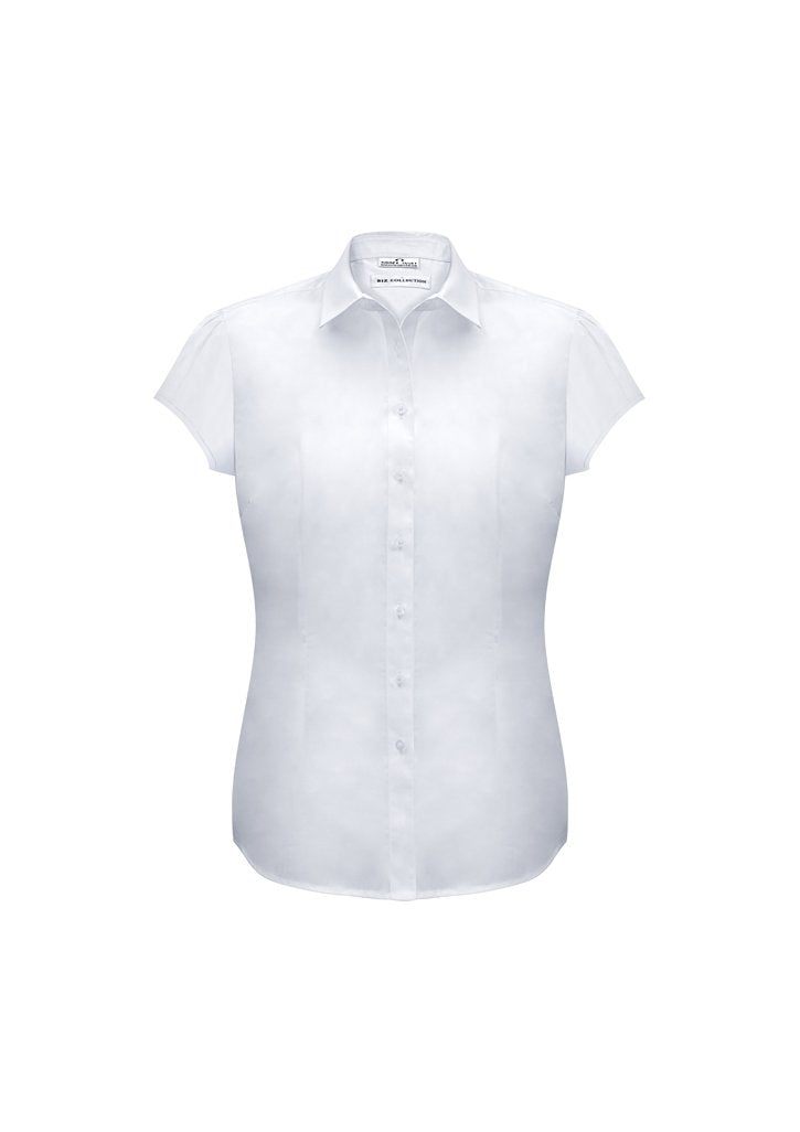 Biz Collection Ladies Euro Short Sleeve Shirt S812LS - Star Uniforms Australia