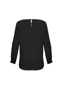 Biz Collection Ladies Madison Boatneck Blouse  S828LL - Star Uniforms Australia