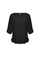 Biz Collection Ladies Madison Boatneck Blouse  S828LL - Star Uniforms Australia