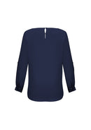 Biz Collection Ladies Madison Boatneck Blouse  S828LL - Star Uniforms Australia