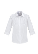 Biz Collection Ladies Regent ¾/S Shirt   S912Lt - Star Uniforms Australia