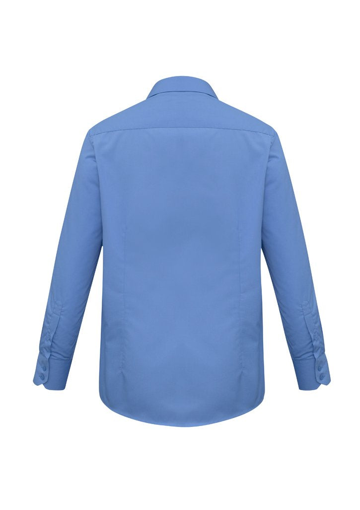 Biz Collection Mens Metro Long Sleeve Shirt   Sh714 - Star Uniforms Australia