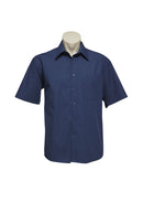 Biz Collection Mens Micro Check Short Sleeve Shirt   Sh817 - Star Uniforms Australia