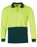 Winning Spirit -High Visibility Long Sleeve Polo-SW05TD