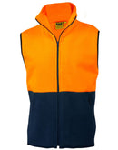 Winning Spirit-Hi-Vis 2 Tone Zip Front Safety Vest -SW08