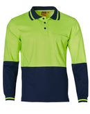Winning Spirit-TrueDry Long Sleeve Safety Polo-SW11