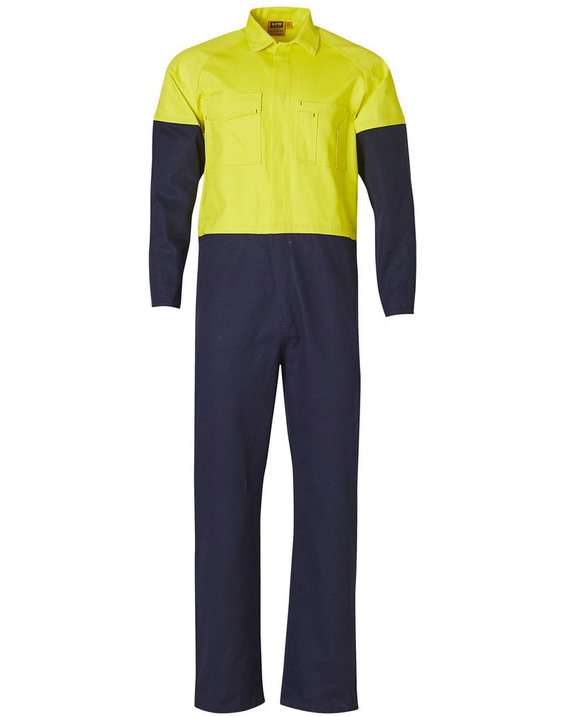 Winning Spirit -Mens Two Tone Coverall Stout-SW205