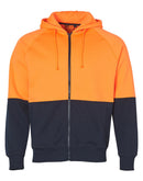Winning Spirit-Men's High Visibility Two Tone Fleecy Hoodie-SW24
