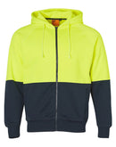 Winning Spirit-Men's High Visibility Two Tone Fleecy Hoodie-SW24