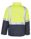 Winning Spirit - Hi-Vis Two Tone Rain Proof Jacket With Quilt Lining - SW28A