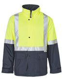 Winning Spirit - Hi-Vis Two Tone Rain Proof Jacket With Quilt Lining - SW28A