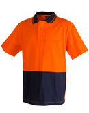 Winning Spirit-100% Cotton Jersey Safety Polo-SW35