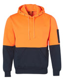 Winning Spirit-Unisex Hi Vis Two Tone Fleece Hoodies-SW38