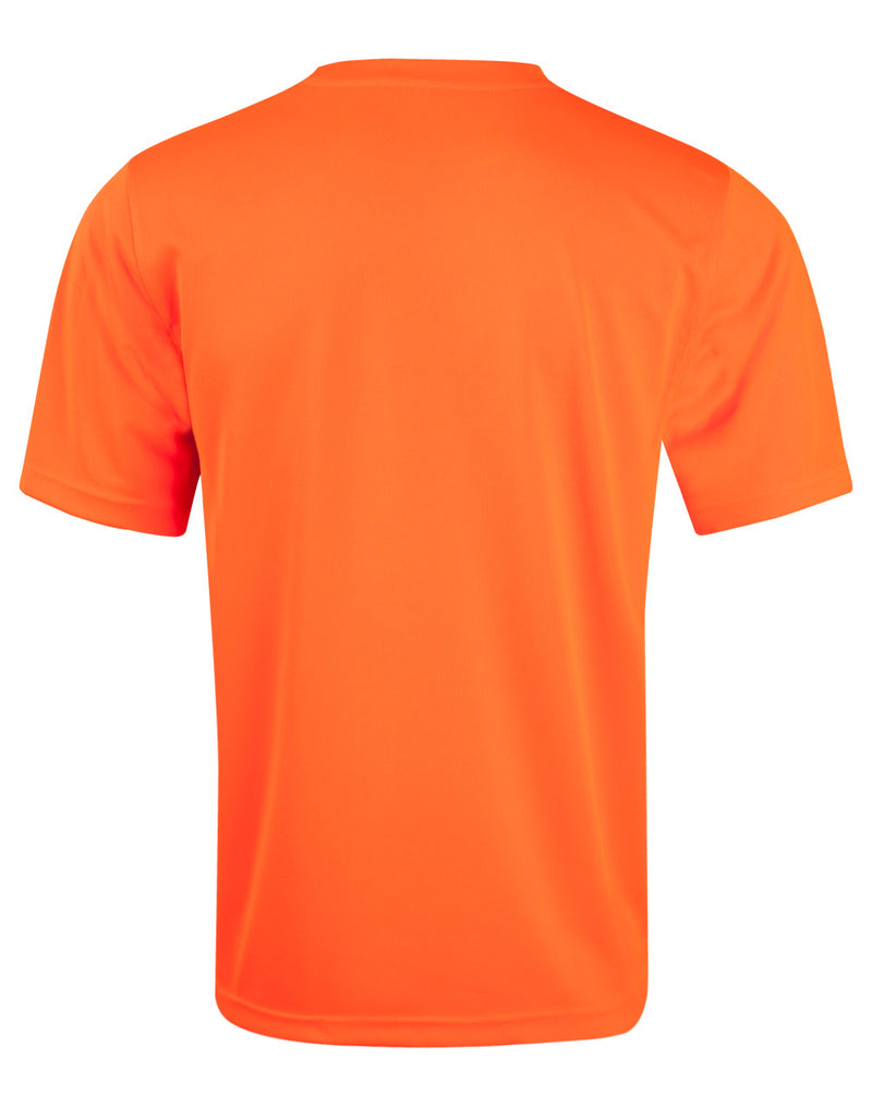 Winning Spirit-SW39 HI-VIS Mini Waffle Safety Tee-Unisex