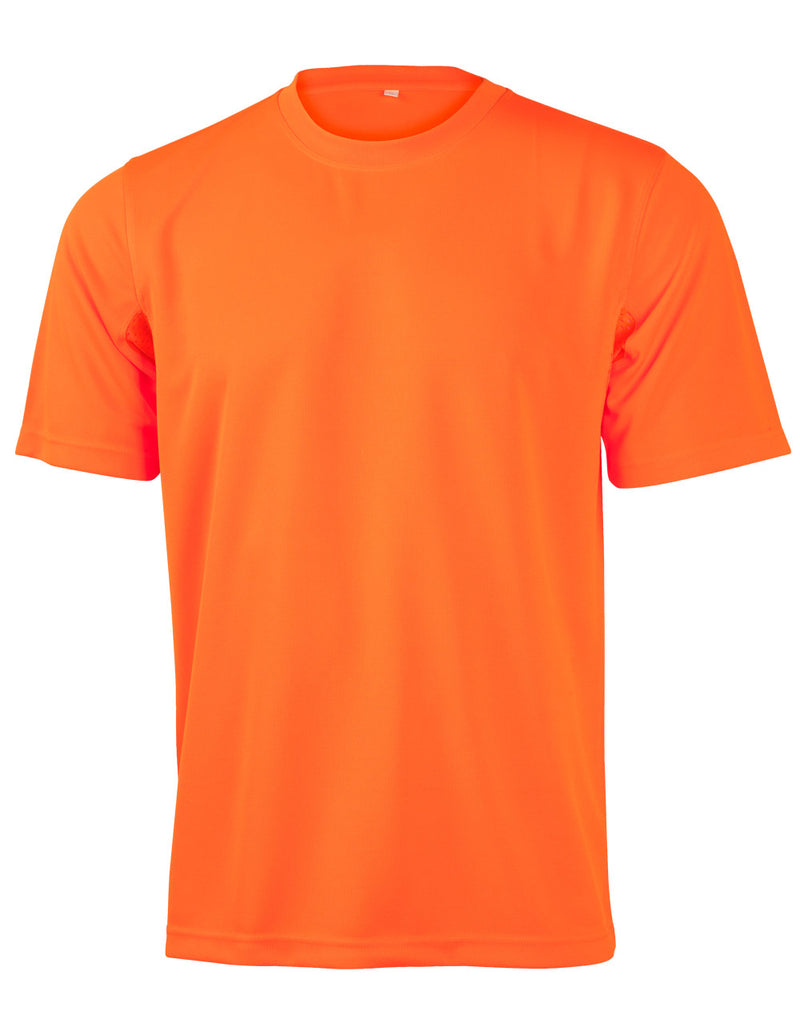 Winning Spirit-SW39 HI-VIS Mini Waffle Safety Tee-Unisex