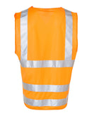 Winning Spirit-High Visibility Safety Vest with 3M Scotchlite Reflective Tape -SW42
