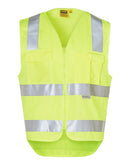 Winning Spirit-High Visibility Safety Vest with 3M Scotchlite Reflective Tape -SW42