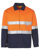 Winning Spirit - Hi-Vis Cotton Jacket With 3m Tapes - SW46