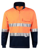 Winning Spirit -Hi-vis Two Tone Cotton Fleecy Sweat-SW48