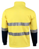 Winning Spirit -Hi-vis Two Tone Cotton Fleecy Sweat-SW48