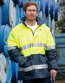 Winning Spirit - Hi-Vis Long Line Jacket Polar With Fleece Lining - SW50