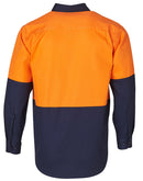 Winning Spirit-High Visibility Long Sleeve Work Shirts-SW54