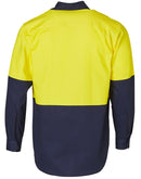 Winning Spirit-High Visibility Long Sleeve Work Shirts-SW54