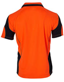 Winning Spirit-CoolDry Hi-Vis Mini Waffle Safety Polo -SW71