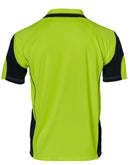 Winning Spirit-CoolDry Hi-Vis Mini Waffle Safety Polo -SW71