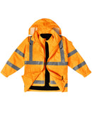 Winning Spirit - VIC Rail Hi Vis 3 in 1 Safety Jacket and Vest - Unisex - SW77