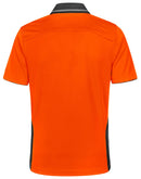 Winning Spirit-Unisex Hi-Vis Bamboo Charcoal Vented SS Polo-SW79