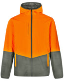 Winning Spirit - Unisex Hi Vis Modern Styling Hooded Puffer Jacket - SW80