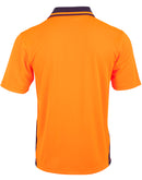 Winning Spirit-SW81 Unisex Hi-Vis Bamboo Charcoal SS Polo