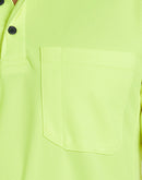 Winning Spirit-SW81 Unisex Hi-Vis Bamboo Charcoal SS Polo