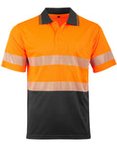 Winning Spirit Unisex  Cooldry® Segmented SS Polo - SW85