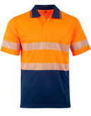 Winning Spirit Unisex  Cooldry® Segmented SS Polo - SW85