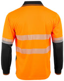 Winning Spirit Unisex Cooldry® Segmented LS Polo -SW86