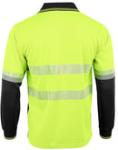 Winning Spirit Unisex Cooldry® Segmented LS Polo -SW86