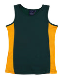 Winning Spirit- Ladies' Teammate TrueDry Contrast Singlet (TS17)