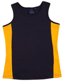 Winning Spirit- Ladies' Teammate TrueDry Contrast Singlet (TS17)