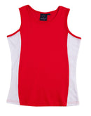 Winning Spirit- Ladies' Teammate TrueDry Contrast Singlet (TS17)