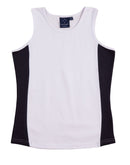 Winning Spirit- Ladies' Teammate TrueDry Contrast Singlet (TS17)